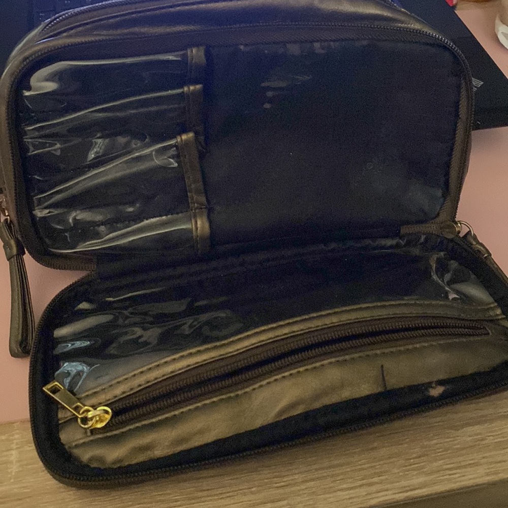 EUC Sephora make up double zip make up case - Picture 4 of 8